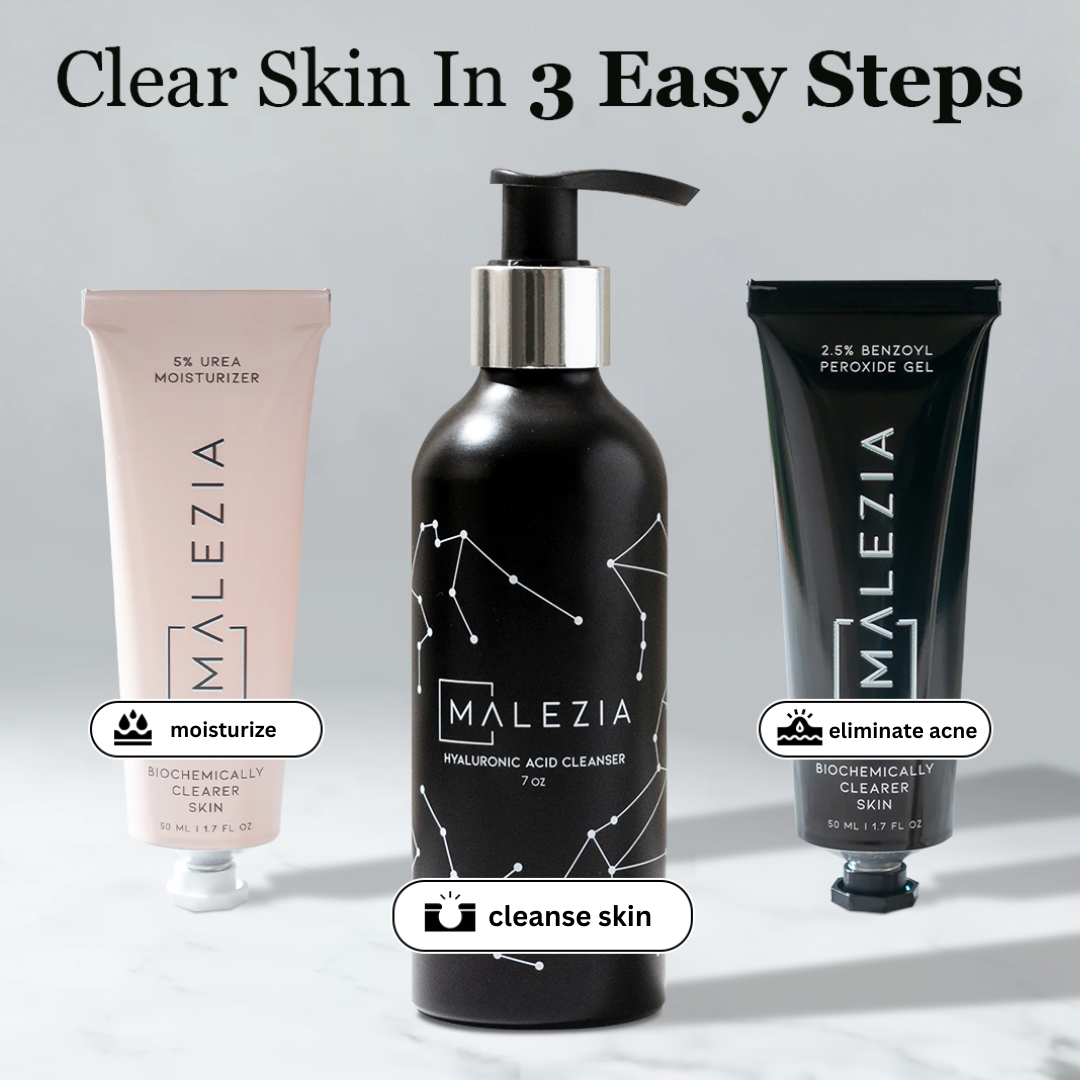 Malezia Core Regimen | Complete 3-Step Acne Routine